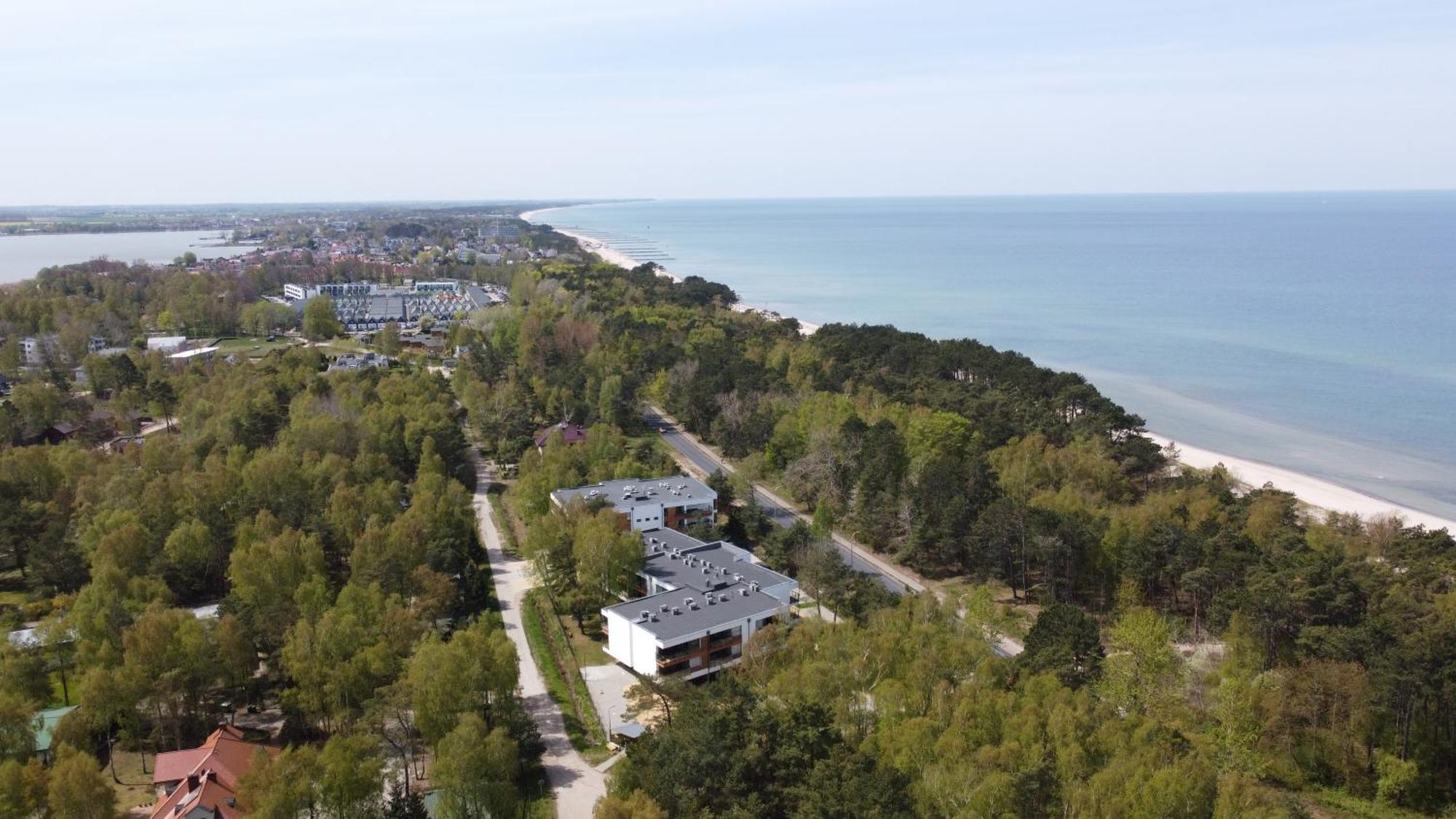 Апартаменти Enklawa Mielno Apartament Dwie Wody Унєсьцє Екстер'єр фото
